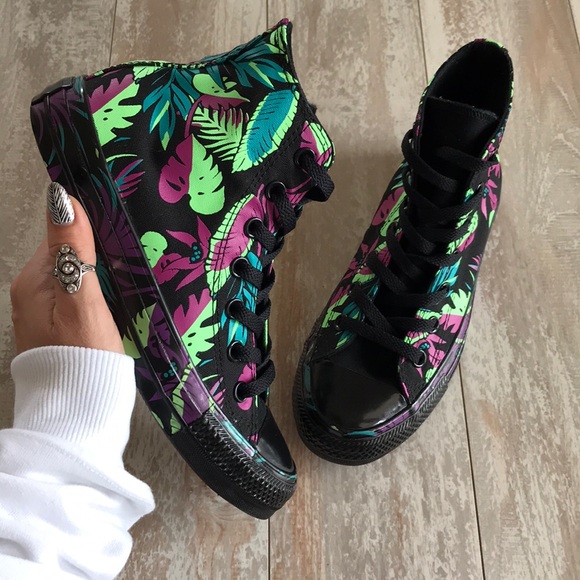 NWTConverse ID Custom Floral high tops! - Picture 5 of 8